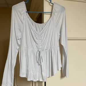 White long sleeve